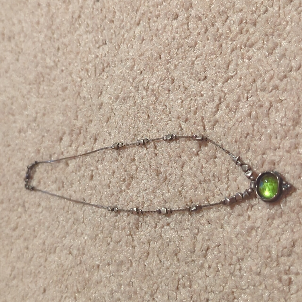 Silpada green stone 925 necklace Israel